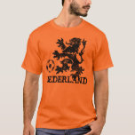 Netherlands Soccer T-shirt at Zazzle