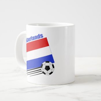 Netherlands Soccer Team Large Coffee Mug by worldwidesoccer at Zazzle