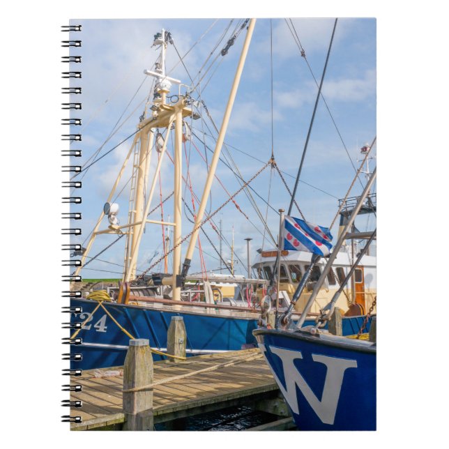 NETHERLANDS - STAVOREN - MEDIA APRIL 2017: Docked  Notebook (Front)
