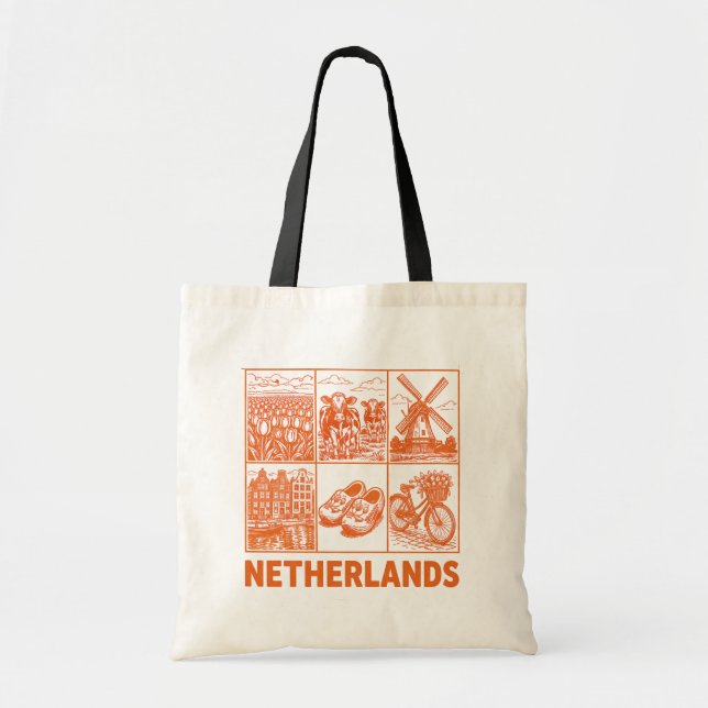 Netherlands Tote Bag (Front)