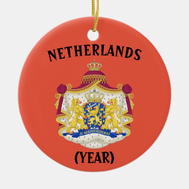 Netherlands Trip Christmas Ornament (Front)