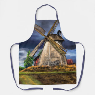Netherlands Windmill Apron