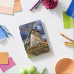 Netherlands Windmill iPad Air Cover<br><div class="desc">iPad Air Cover with Beautiful Netherlands Windmill Landscape - Drawing Art Dutch Nature Holland Mill - Choose / Add Your Unique Text / Name - Make Your Special iPad Air Covers Gift - Resize and move or remove and add elements / image with customization tool ! - Drawing and Design...</div>