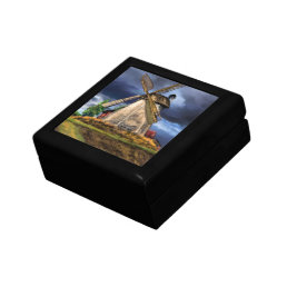 Netherlands Windmill Landscape Gift Box