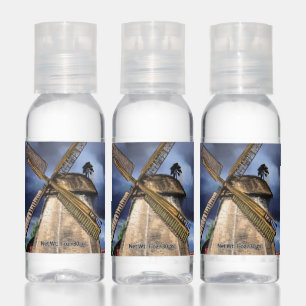 Netherlands Windmill Landscape Hand Sanitizer