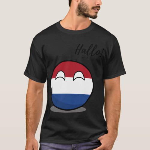 Netherlandsball countryball   T_Shirt