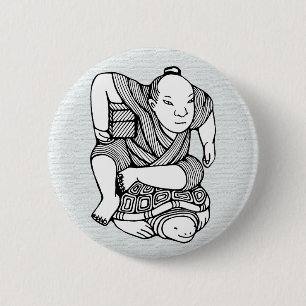 Netsuke original drawing button