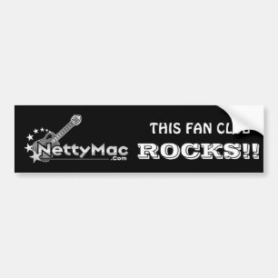 Netty Mac Bumper Sticker