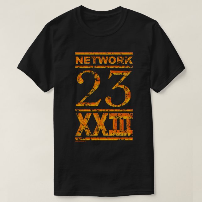 Network 23 Essential T-Shirt (Design Front)
