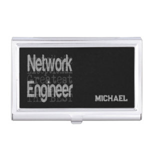 Network Engineer Extraordinaire CUSTOM Business Card Case