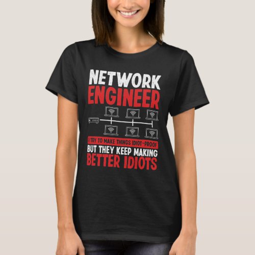 Network Engineer Tools Network Engineering T_Shirt