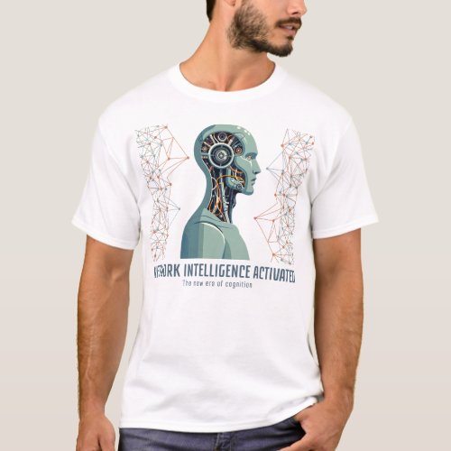 Network Intelligence Activated – Futuristic Robot