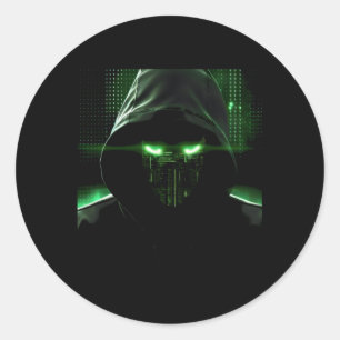 Network Security Specialist And Penetration Tester Classic Round Sticker