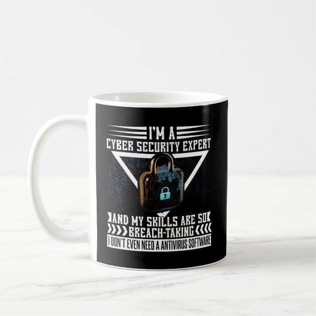 Network Security Specialist And Penetration Tester Coffee Mug (Left)