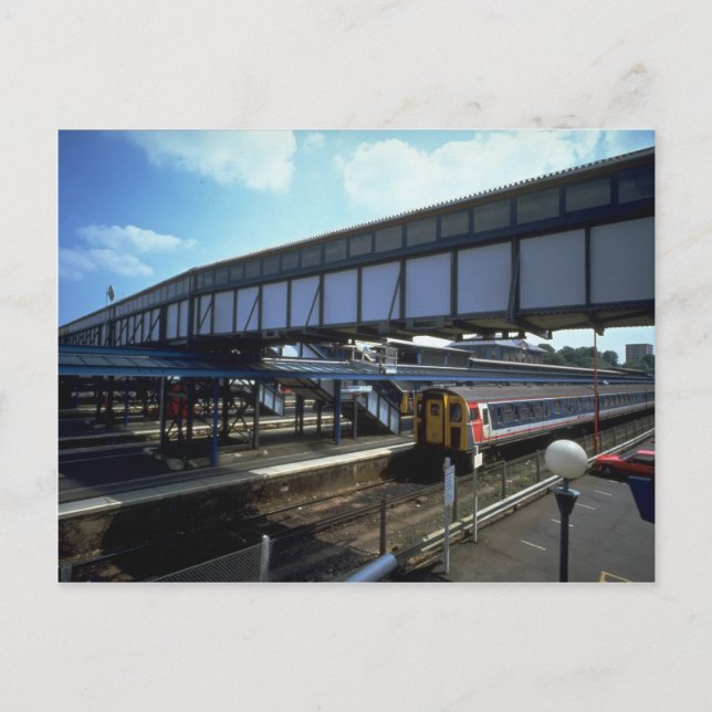 Network southeast train at Guilford, U.K. Postcard (Front)