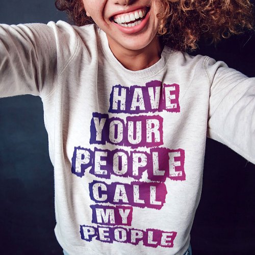 Networking Chic Have Your People Call My People T_Shirt