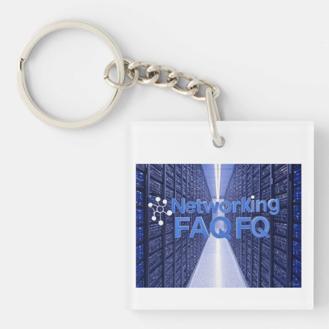 Networking FAQ Keychain (Front)