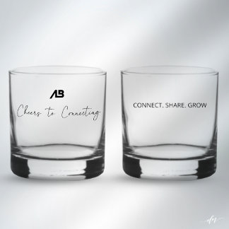 Networking Whiskey Glass