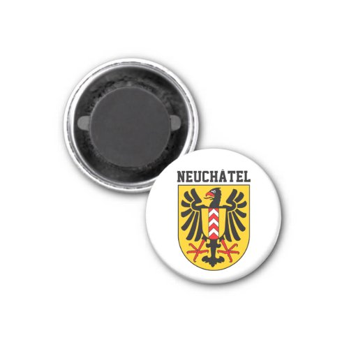 Neuchtel coat of arms Switzerland Keychain Magnet