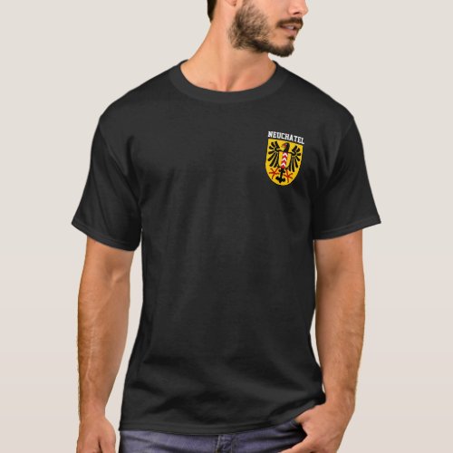 Neuchtel coat of arms Switzerland T_Shirt