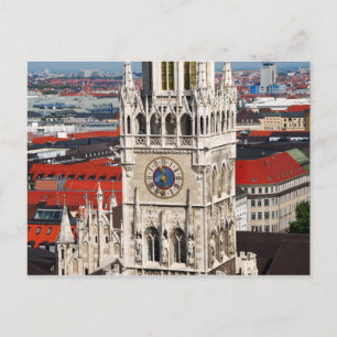 Neues Rathaus, Munich Postcard