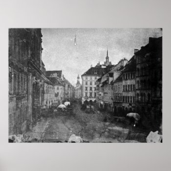 Neuhauser Straße (1839) Poster by allphotos at Zazzle