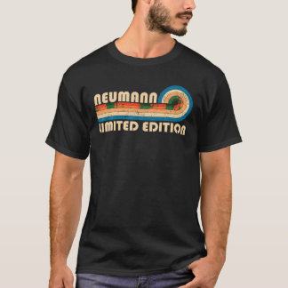 NEUMANN Surname Retro Vintage 80s 90s Birthday Reu T-Shirt