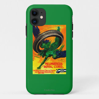 Neumaticos Royal Cord Vintage PosterEurope iPhone 11 Case