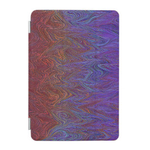 "Neural Firestorm" Abstract” Red Blue iPad Mini Cover