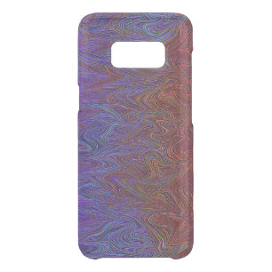 "Neural Firestorm" Abstract” Red Blue Uncommon Samsung Galaxy S8 Case