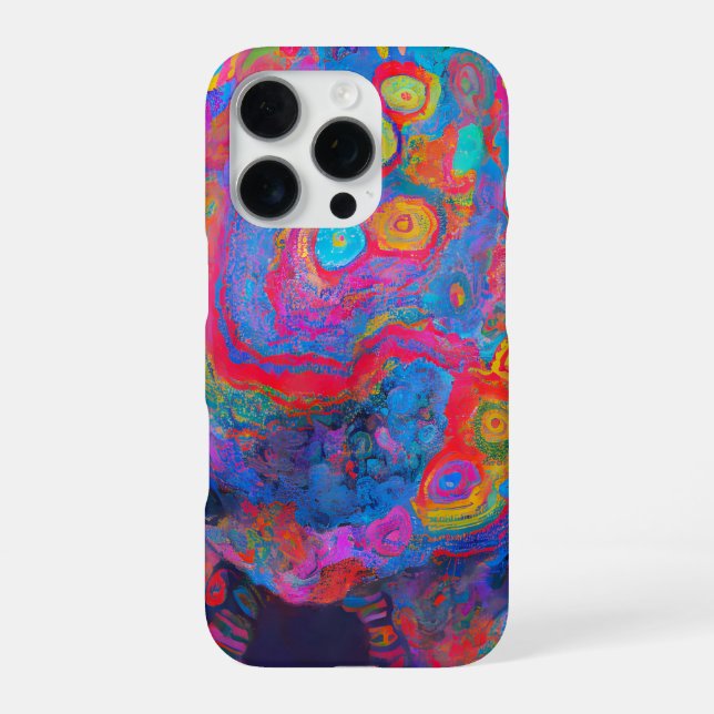 "Neural Firestorm" iPhone Case (Back)