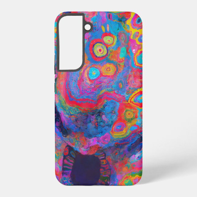 "Neural Firestorm" Samsung Galaxy Case (Back)