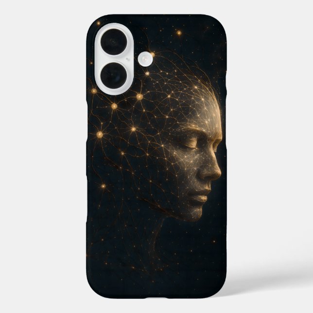 Neural Galaxy – Cosmic Mind Phone Case (Back)