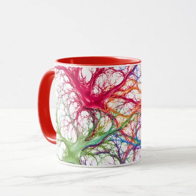 Neural Garden Mug (Front Left)