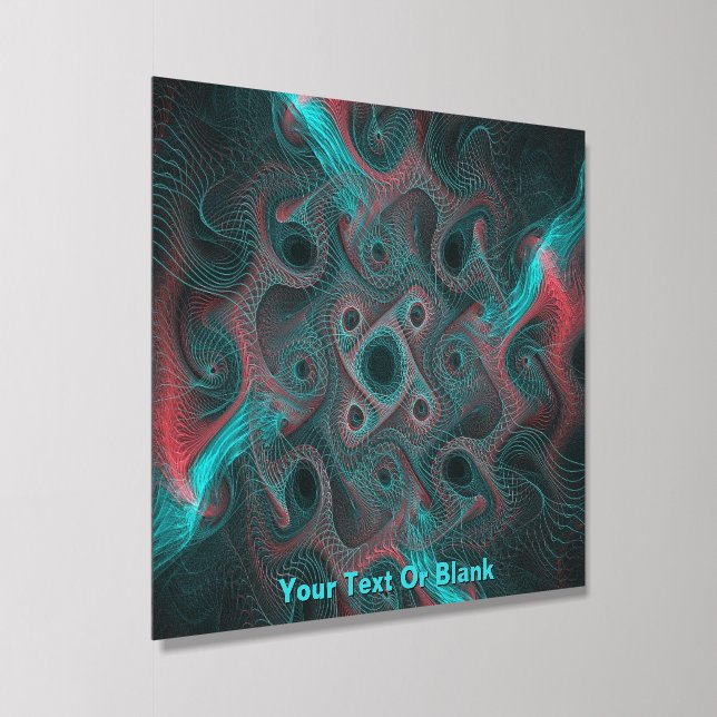 Neural Network Acrylic Photo Tile (Angled)