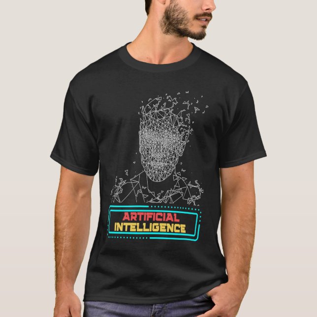 Neural Network Learning Smart Artificial Intellige T-Shirt (Front)