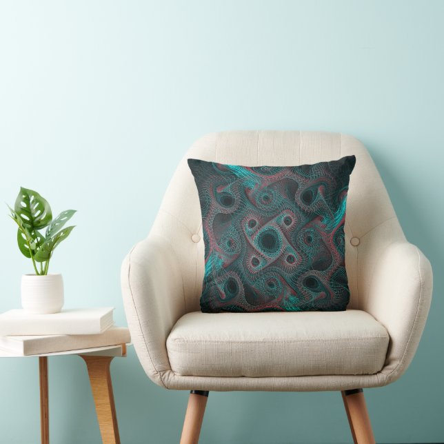 Neural Network Throw Pillow (Chair)