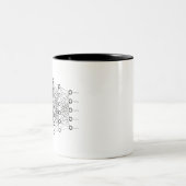 Neural Network Two-Tone Coffee Mug (Center)