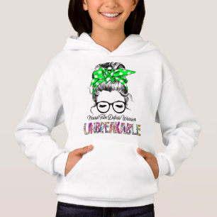 Neural Tube Defects Awareness Ribbon Support Gifts Hoodie