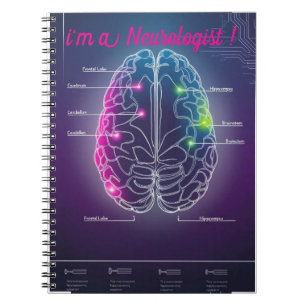 Neuro Anatomy i'm a Neurologist Notebook