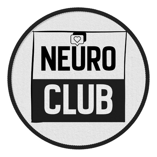 Neuro Club Iron-On Patch–Neurodiversity Pride  Patch (Neuro Club Iron-On Patch–Neurodiversity Pride Patch)