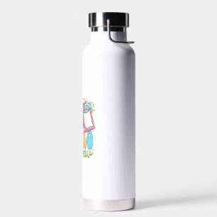 Neuro Crew Happy Easter Day Hoppy Neurology Nurse  Water Bottle