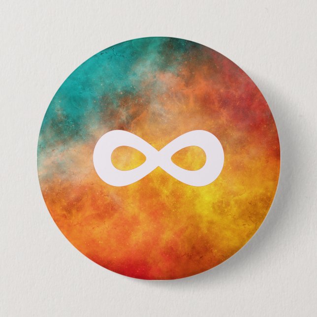 Neuro Galaxy - Neurodiversity Pin (Front)