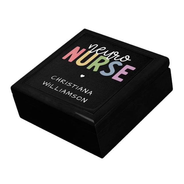 Neuro Nurse Neuroscience Nurse Gift Box (Side)