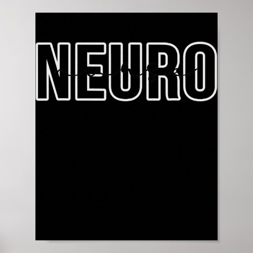 Neuro Nurse Nurse Appreciation Neuroscience Nurse Poster
