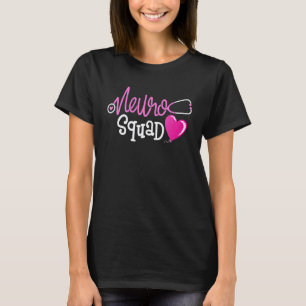 Neuro Squad Neuroscience Nurse Rn Neurologist Se T-Shirt