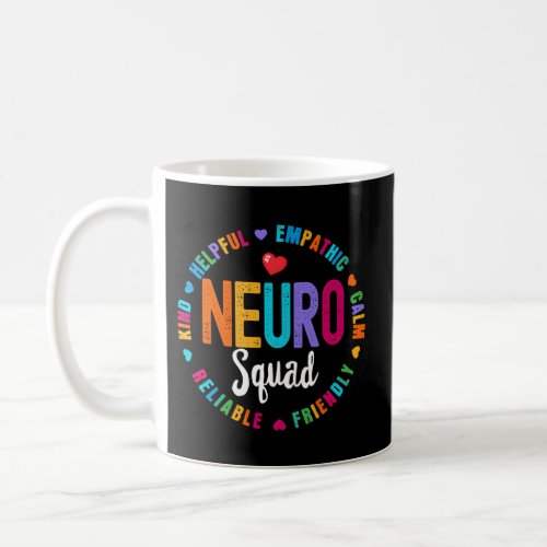 Neuro Squad Nurse Team Registered Nursing Coffee Mug