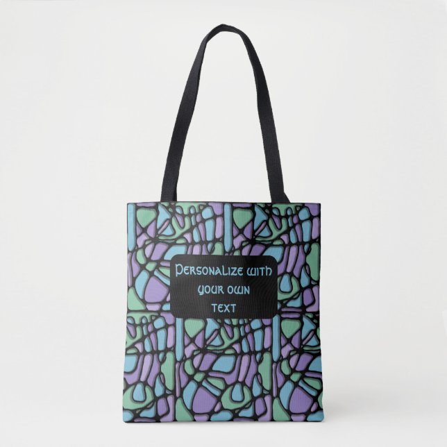 Neuroart Stained Glass Tote Bag (Front)