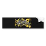 Neuroblastoma Cancer Hope Garden Ribbon Bumper Sticker