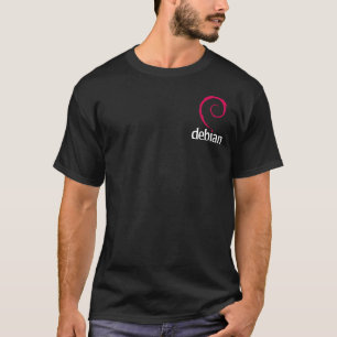 NeuroDebian is Debian (dark) T-Shirt